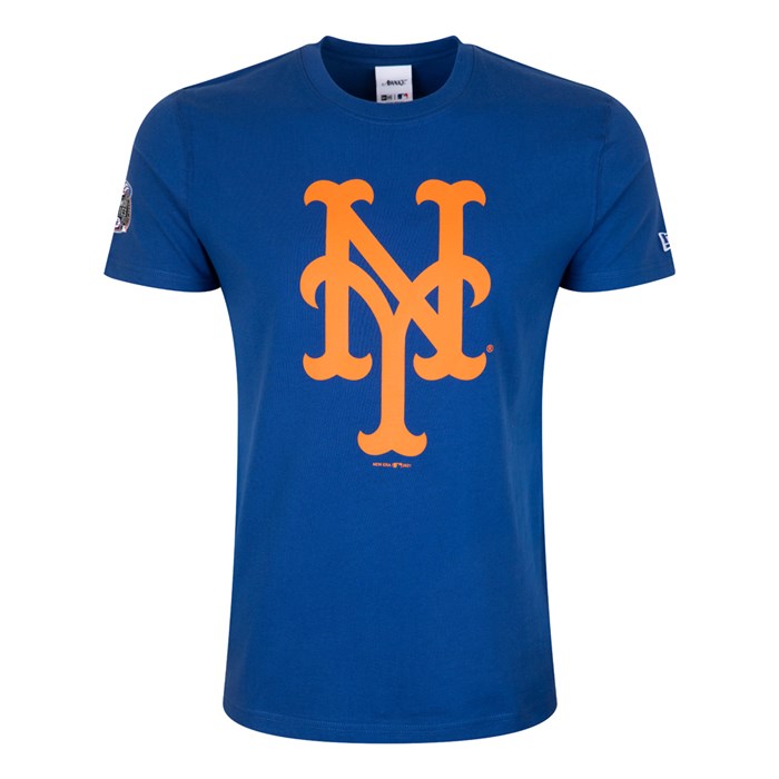 New York Mets Awake x MLB Miesten T-paita Sininen - New Era Vaatteet Tukkukauppa FI-934162